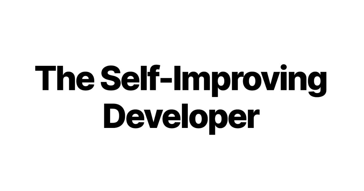 Hashing · The Self-Improving Developer